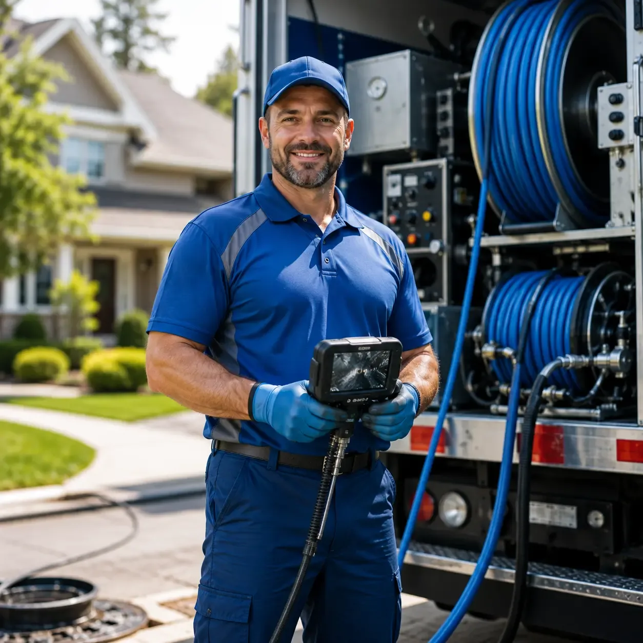 Local outdoor drain cleaning specialists in Bunker Hill, KS